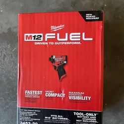 Milwaukee M12 Fuel 1/4” Hex Impact Driver 