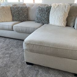 Light Gray Sectional Set