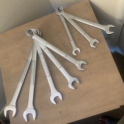 Large Craftsman 8 Piece Wrench Set 