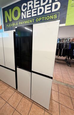 Samsung Bespoke 29 cu. ft. Standard Depth Smart 4-Door Flex French Door Refrigerator with Beverage Zone