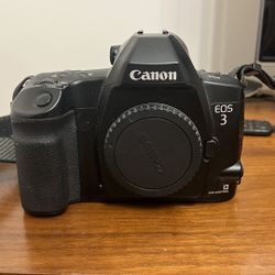 Canon EOS 3 35mm Film Camera - Professional Grade