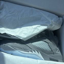 Jordan Retro 5 Wolf Grey