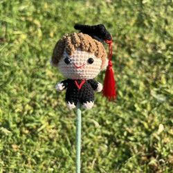 Crochet Graduation Boy