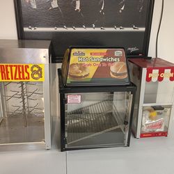 3 Commercial Concession Stand Items