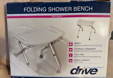 Drive Folding Shower Bench Bath Safety Seat