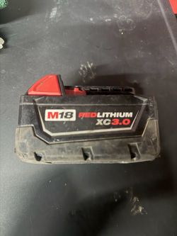 Milwaukee M18 RedLithium XC3.0 Battery
