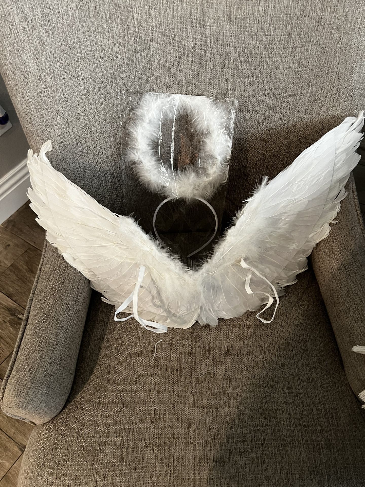 Wings and halo for kids or adult