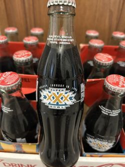 Super Bowl XXX Coke bottles 