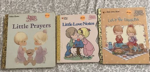 THREE Precious Moments Books