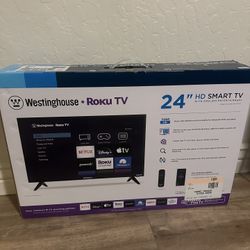24” Inch Roku Tv (2 Available)