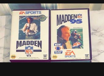 Sega Madden games