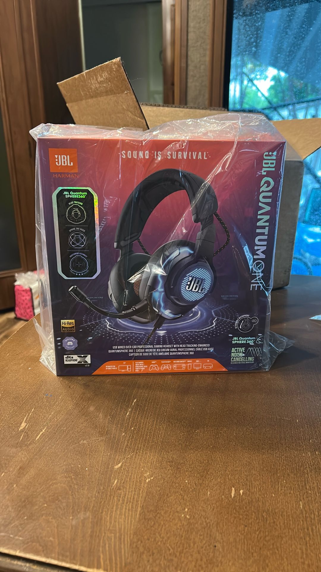 JBL Quantum One Gaming Headset.