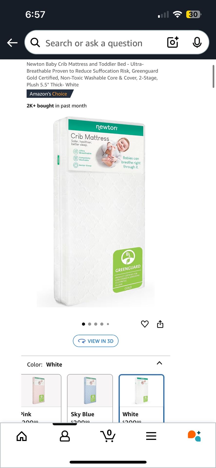 Newton Baby Crib Matress