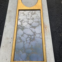 Vintage golden Mirror