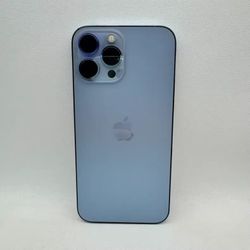 Apple iPhone 13 Pro Max, 128GB, blue - Unlocked (Renewed)
