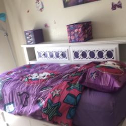 Twin Sized Bed With Frame !!