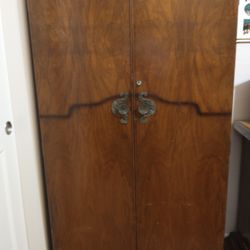 Antique Wardrobe Cabinet