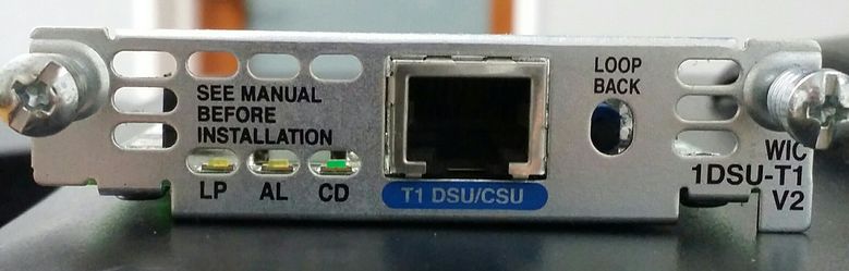 Cisco WIC 1DSU-T1 V2 WAN Interface Card