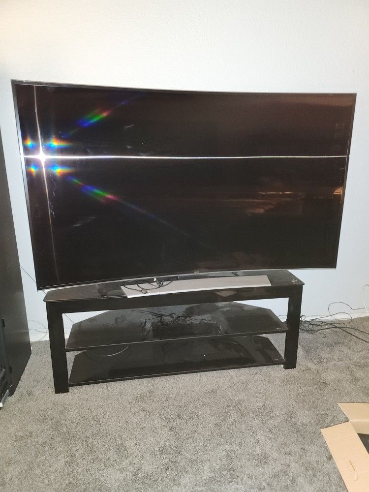 Large Samsung Curved Television