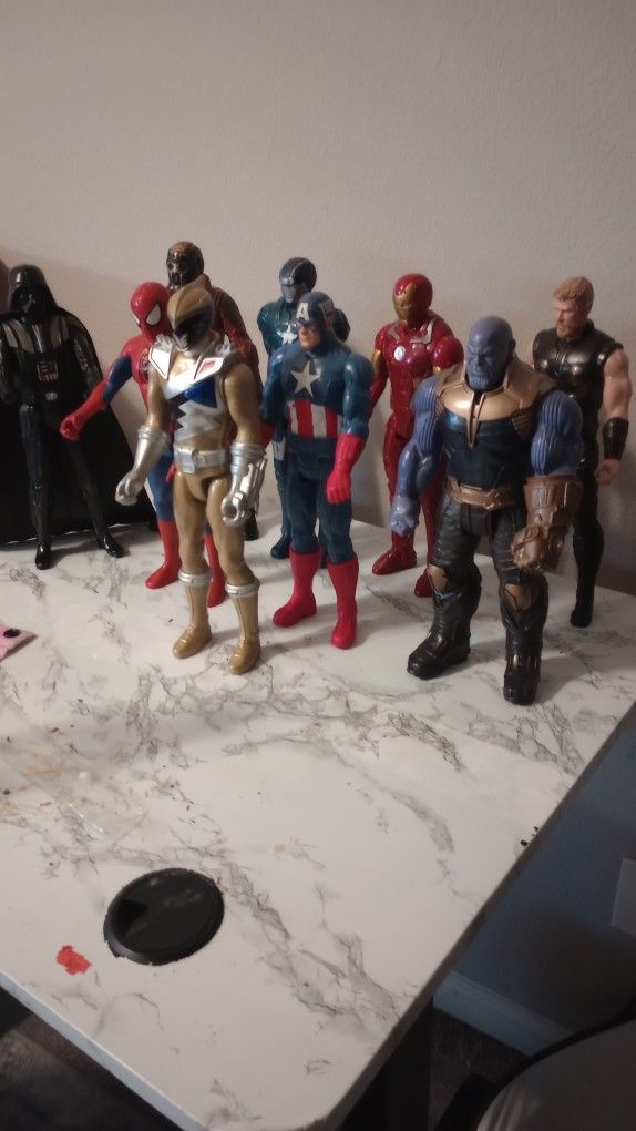 Marvel and DC Action Figures +More
