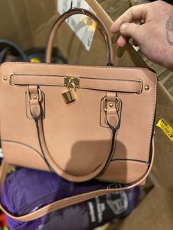 Beige Tote Purse