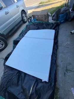 Foldable queen mattress