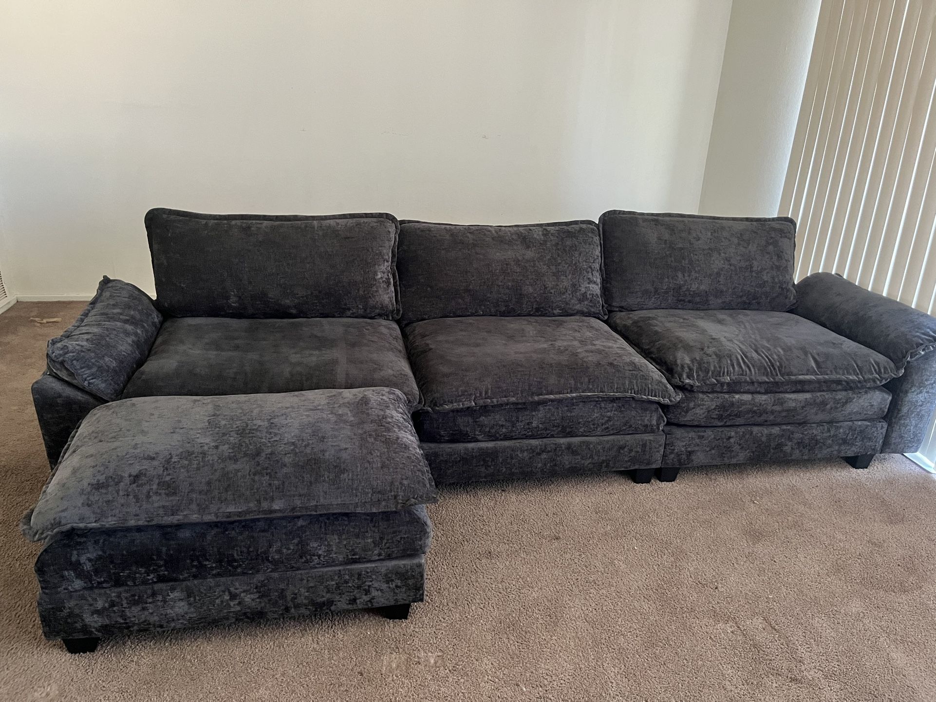 Dark Gray Sectional Sofa