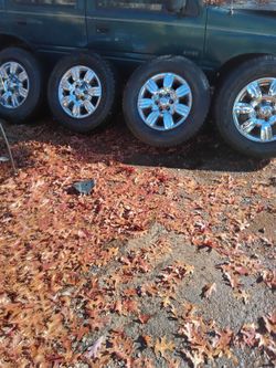 4 Tires And Rims 2 Goodyear And 2 Michelin 18 Inch 6 Lug