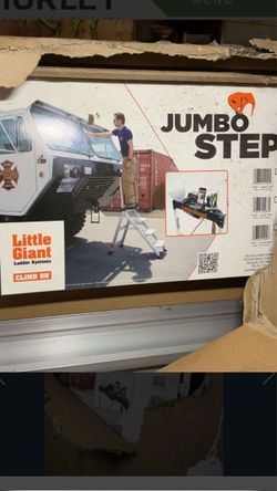 Little giant Jumbo step ladder