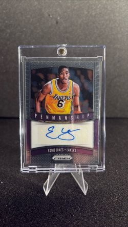 Eddie Jones autographed card