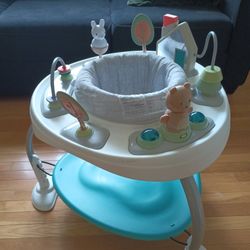 Ingenuity Spring And Sprout 2-1 Baby Activity Center Jumper, First Forest