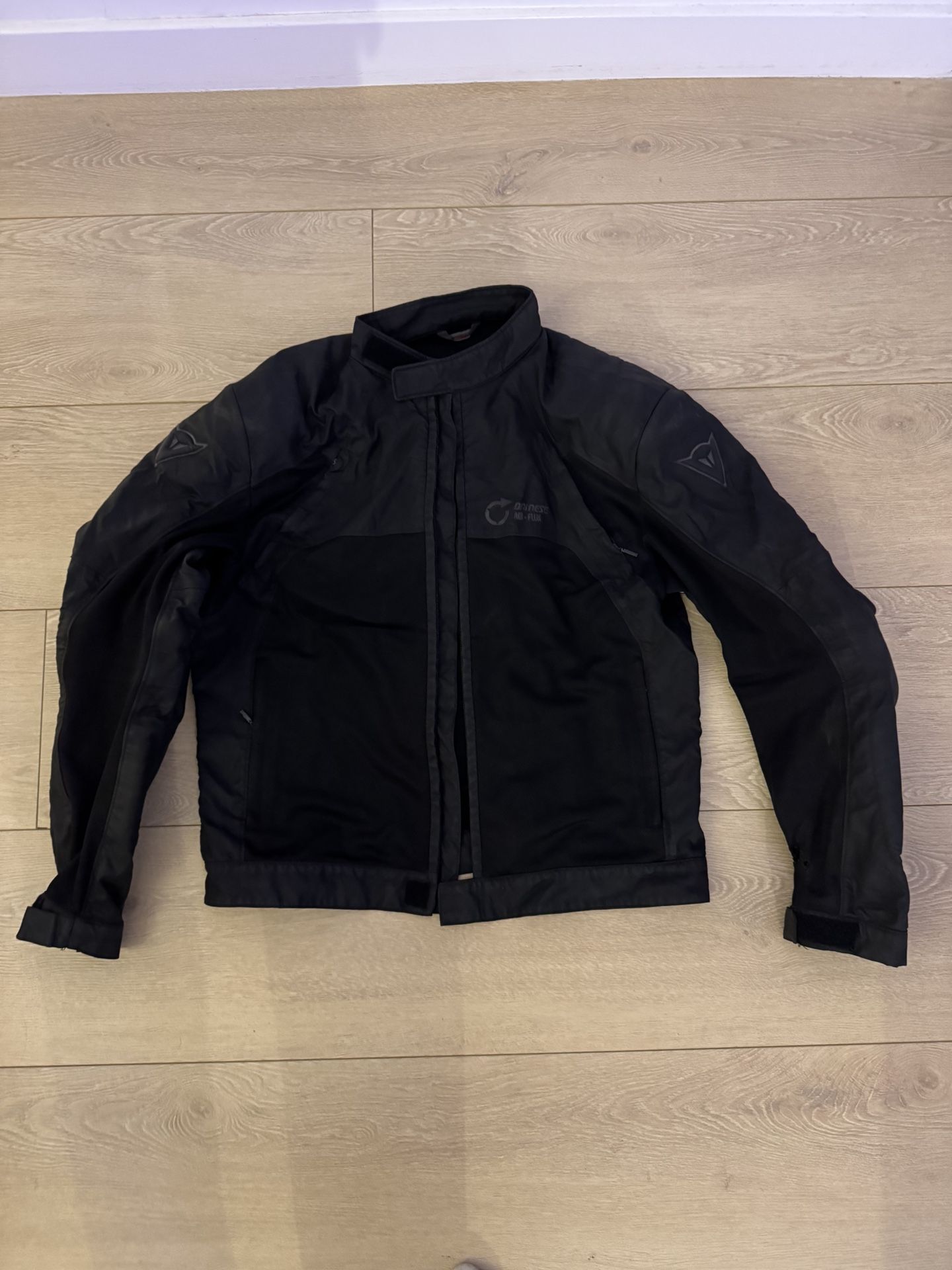 Dainese Air Flux Jacket Tex Black Size 54 Perforated Motorcycle Mesh Padded