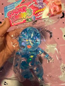 BLUE HEART SQUISHY BABY