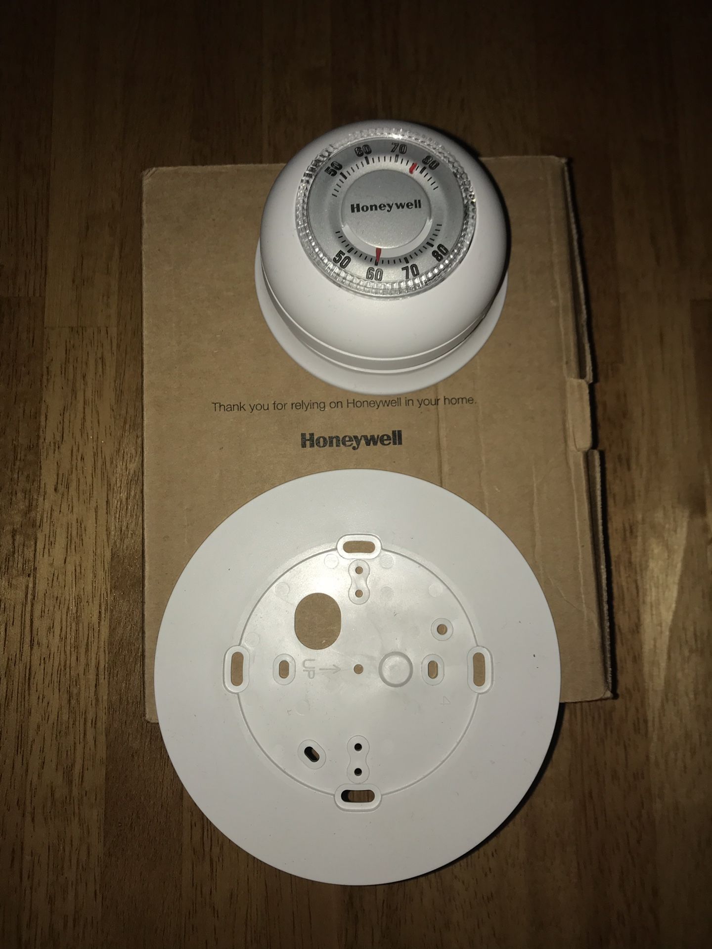 NEW Honeywell the Round Mechanical Non-Programmable Thermostat