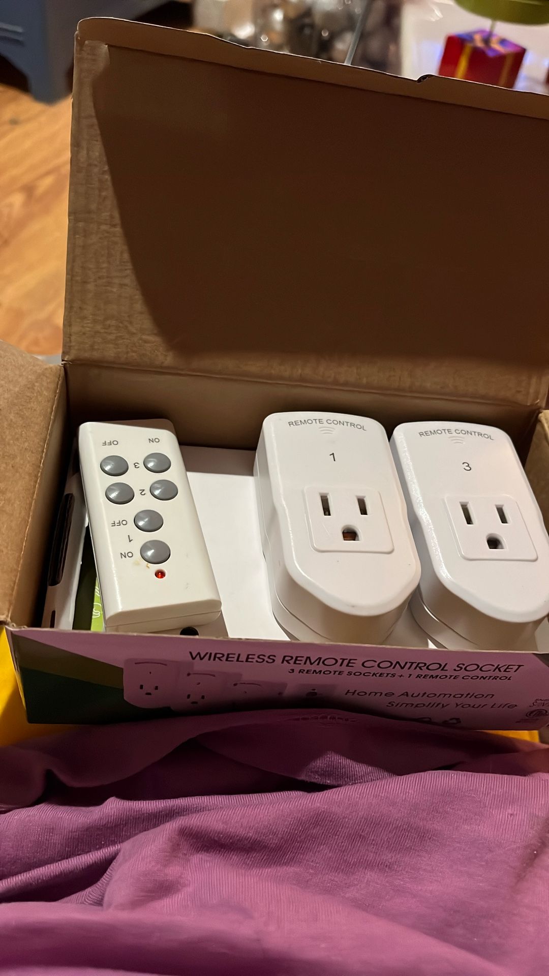 Wireless Remote Control Socket