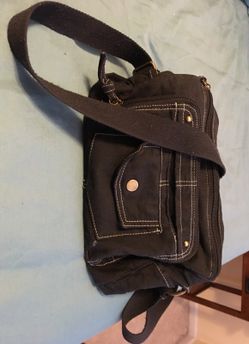 Black cloth purse