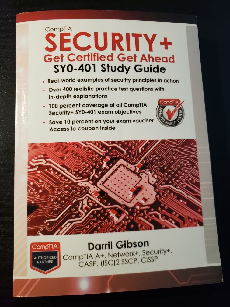 CompTIA Security+ SY0-401 Study Guide
