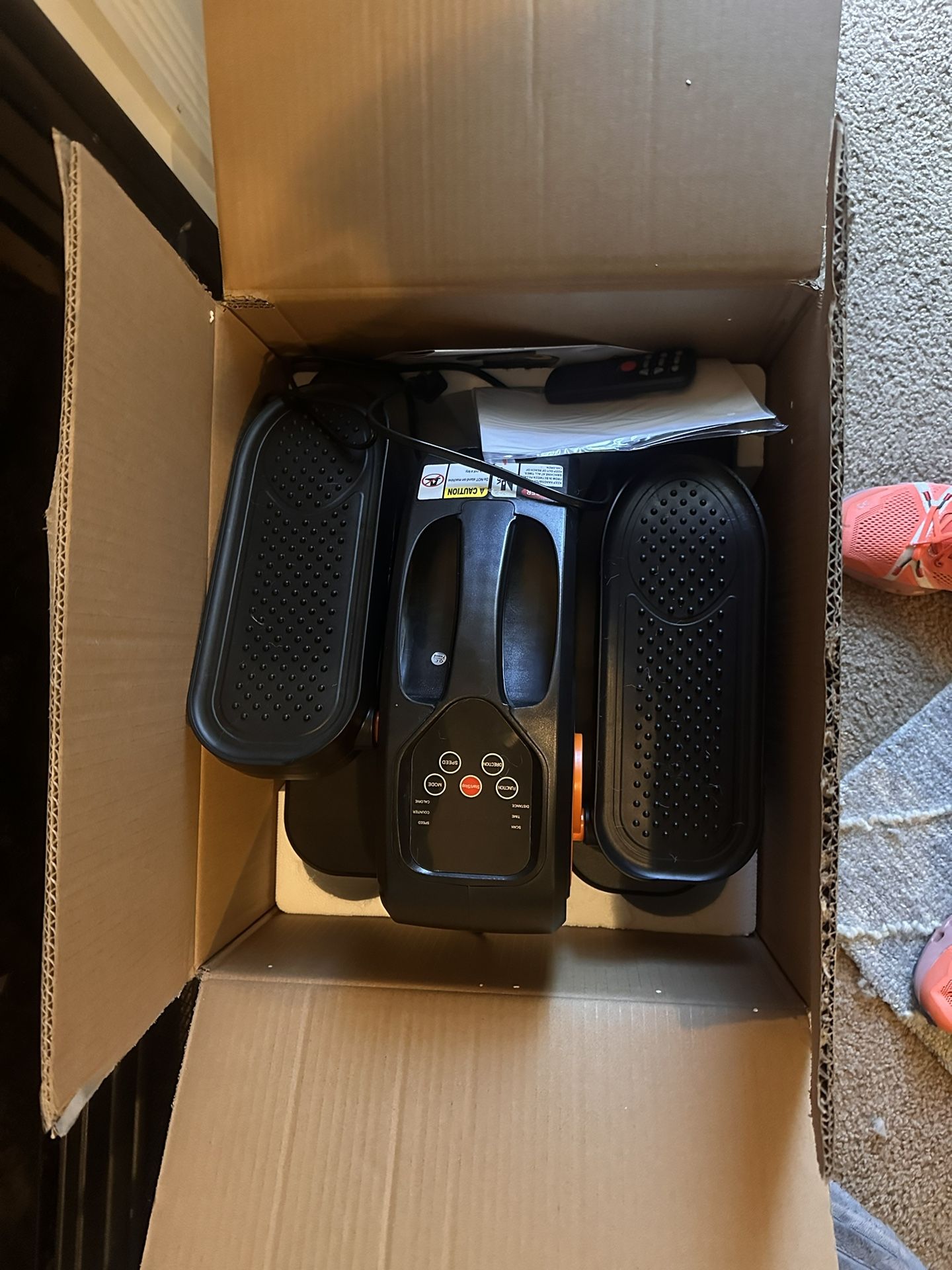 Electrical Elliptical Machine For Sitting