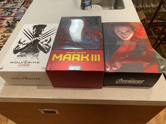 The Wolverine , IronMan Marklll & the Black Window