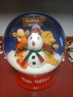 Christmas snow globe