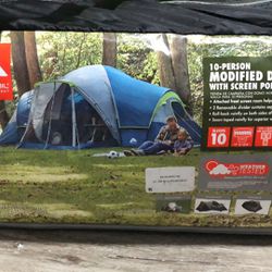 Ozark Trail 10 Person Modified Dome Tent With Screen Porch
