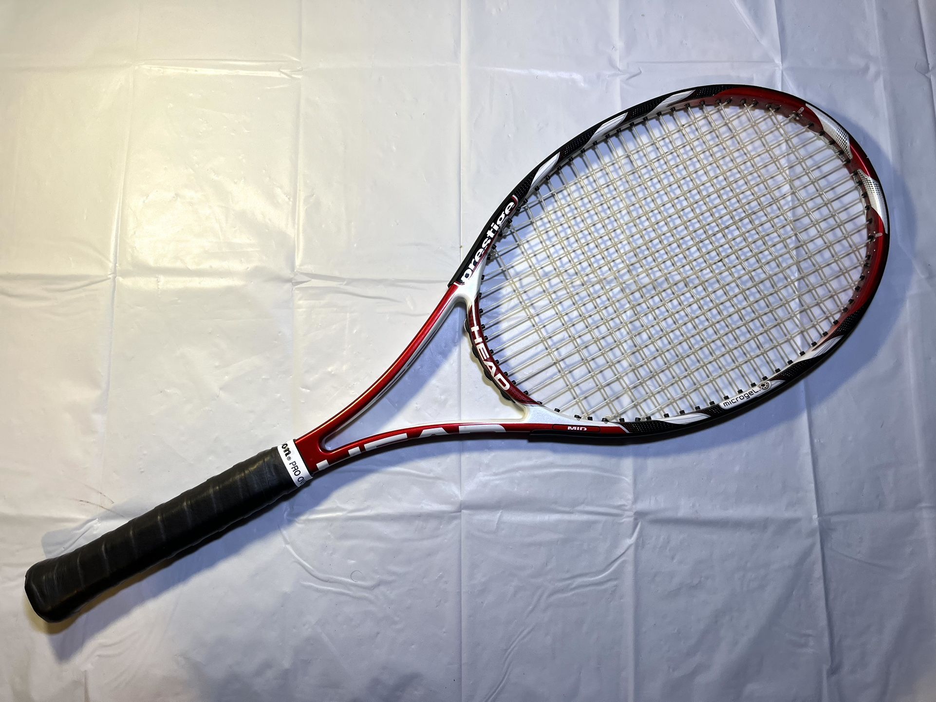 Head Microgel Prestige Mid Size Tennis Racquet / Racket - PRICE FIRM 