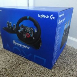 Logitech Dual Motor G29 PS4 Gaming Racing Wheel + Bonus Stick Shift

