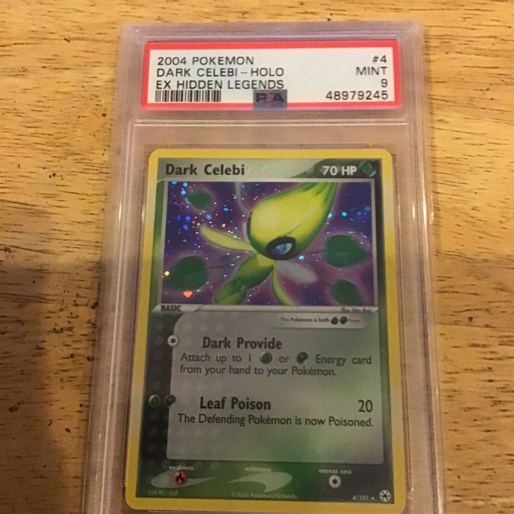 dark celebi pokemon card price EX Hidden Legends Holo #4 CGC 6 It comes protected in a tamper Dark Celebi #4 Prices |
