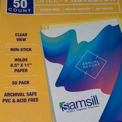 Clear Sheet Protectors
