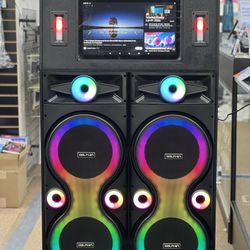 Bluetooth Karaoke 4x12” Speaker 