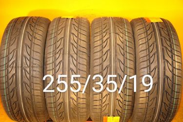 255/35/19 For Sale 4 New Tires We Service Motorcycle Tires