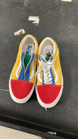 Vans Old Skool Multicolor Suede Sneakers