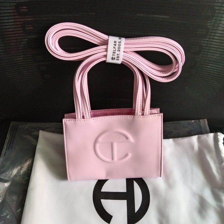 NWT Telfar Small Shopping Bag Bubblegum Pink