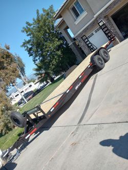Car Hauler Flat Bed Trailer Can Am Razor